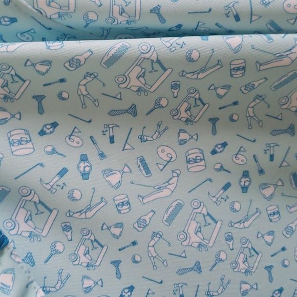 Walter Hagen Golf Polo XL Turquoise - Picture 2 of 4